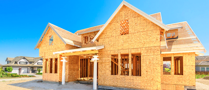 new construction home picture